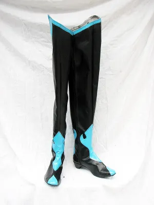 Lamento Rai Blue Cosplay Boots Shoes Custom Made