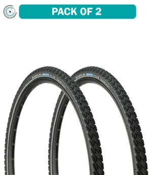 2 Pack Schwalbe Marathon Plus Tour Tire 700 x 40 Clincher Performance Line 11150405