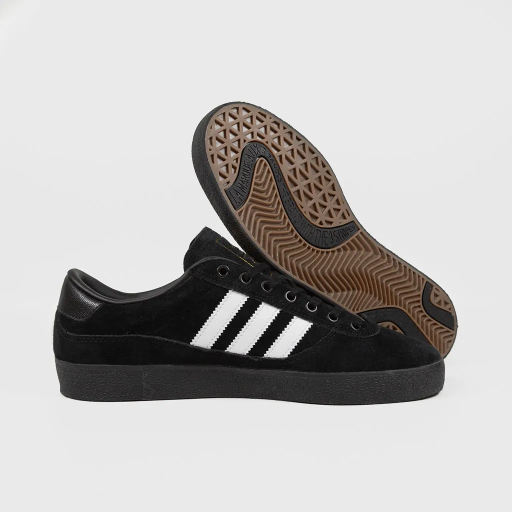 Adidas Skateboarding - Puig Indoor Shoes - Core Black / Footwear White / Core Black