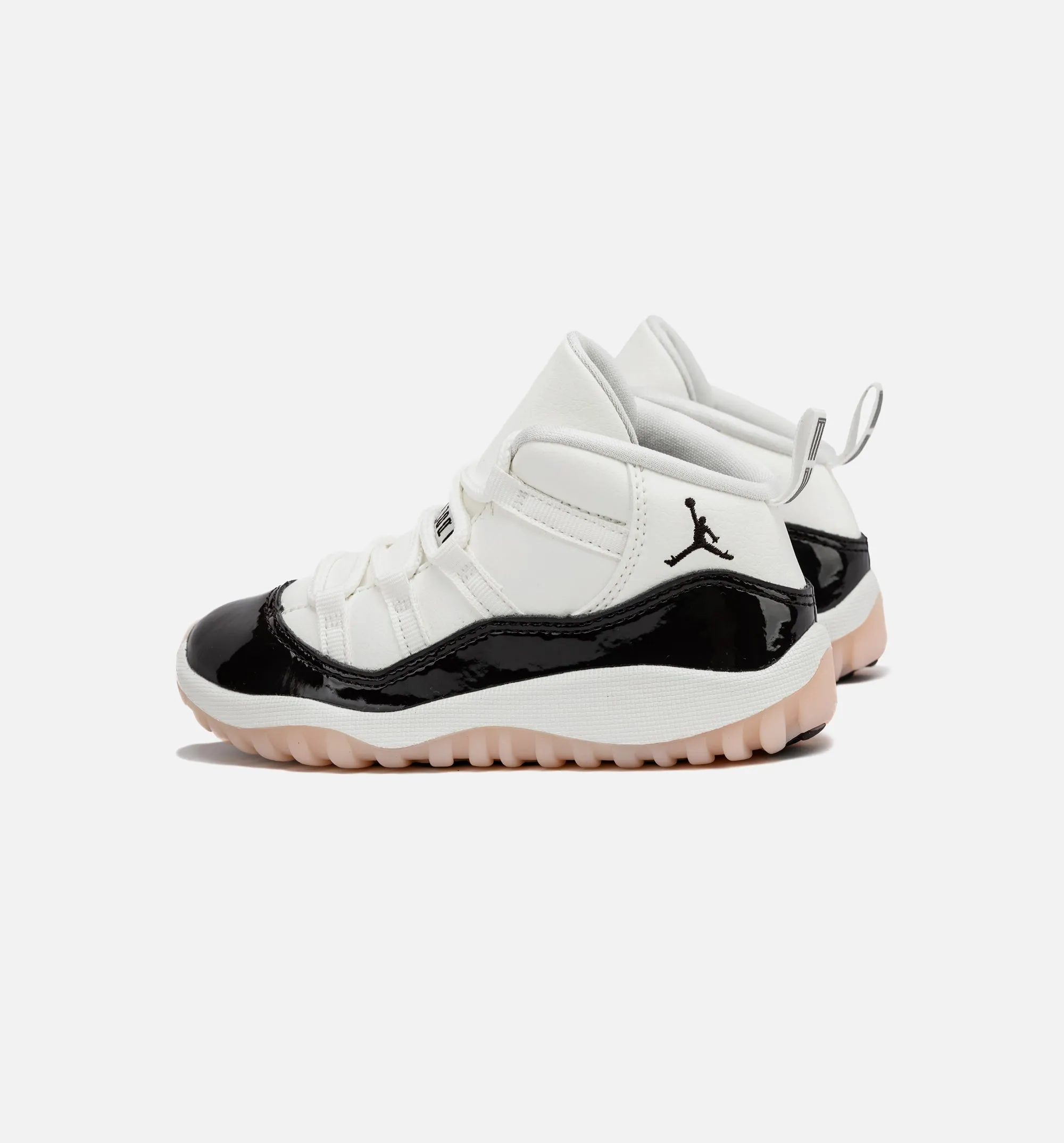 Air Jordan 11 Retro Neapolitan Infant Toddler Lifestyle Shoe - Sail/Velvet Brown