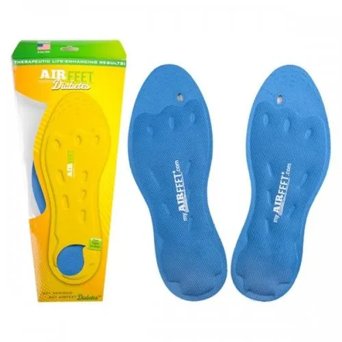 AirFeet DIABETES CLASSIC Insoles, Size 2M, Pair