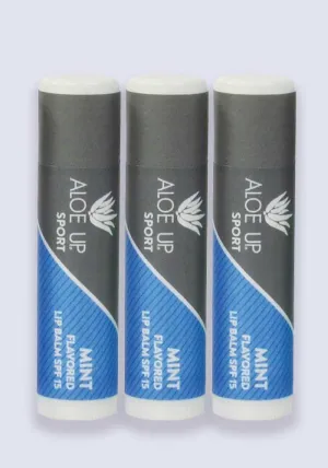 Aloe Up Sport Lip Balm SPF 15 - Natural 4.25g - 3 Pack Saver