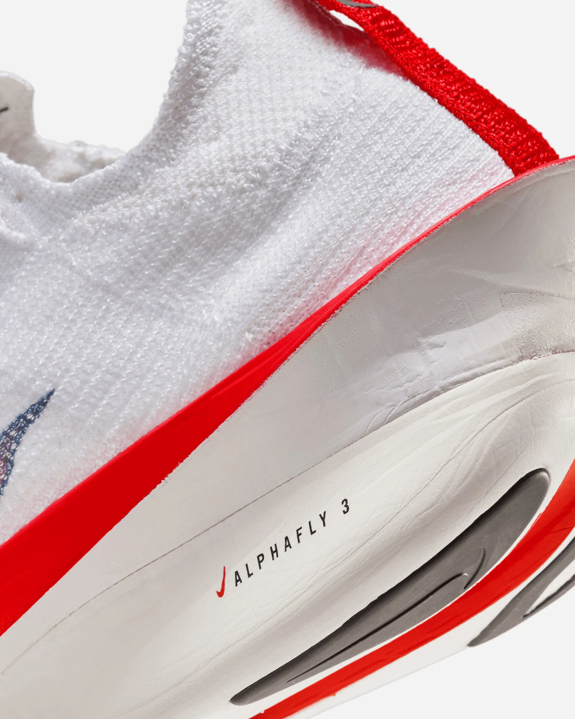 Alphafly 3 Premium Sneakers White / Habanero Red