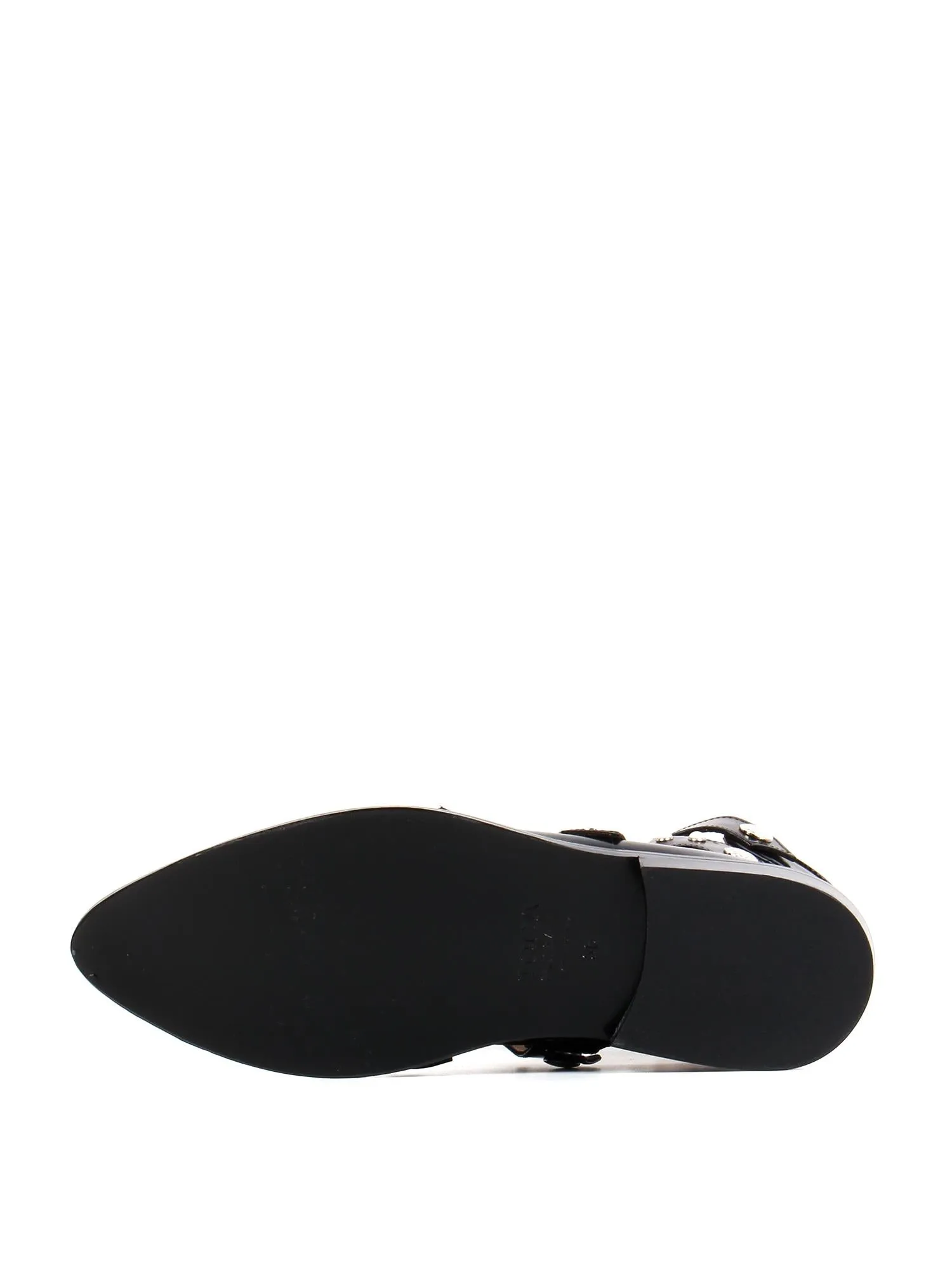 Ankle Strap Monk Black