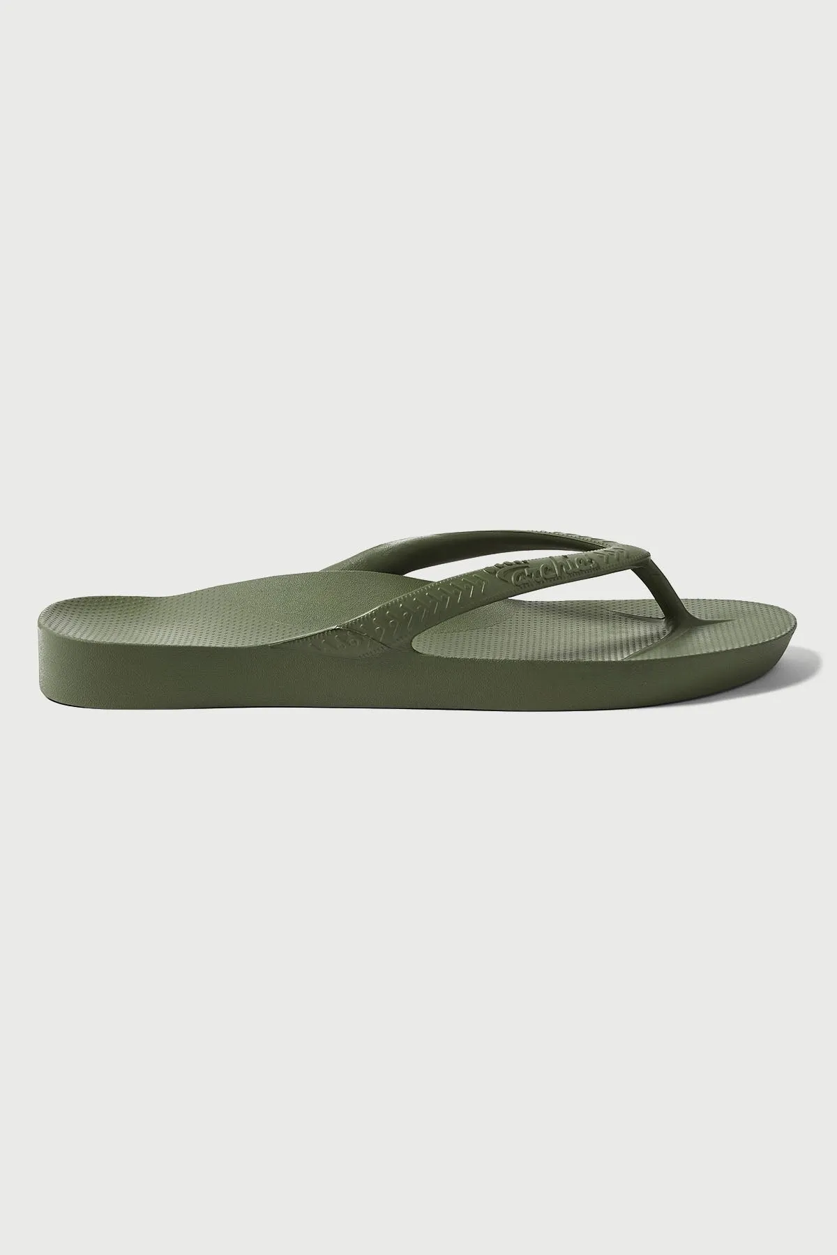 Archies Footwear Arch Support Thong Khaki