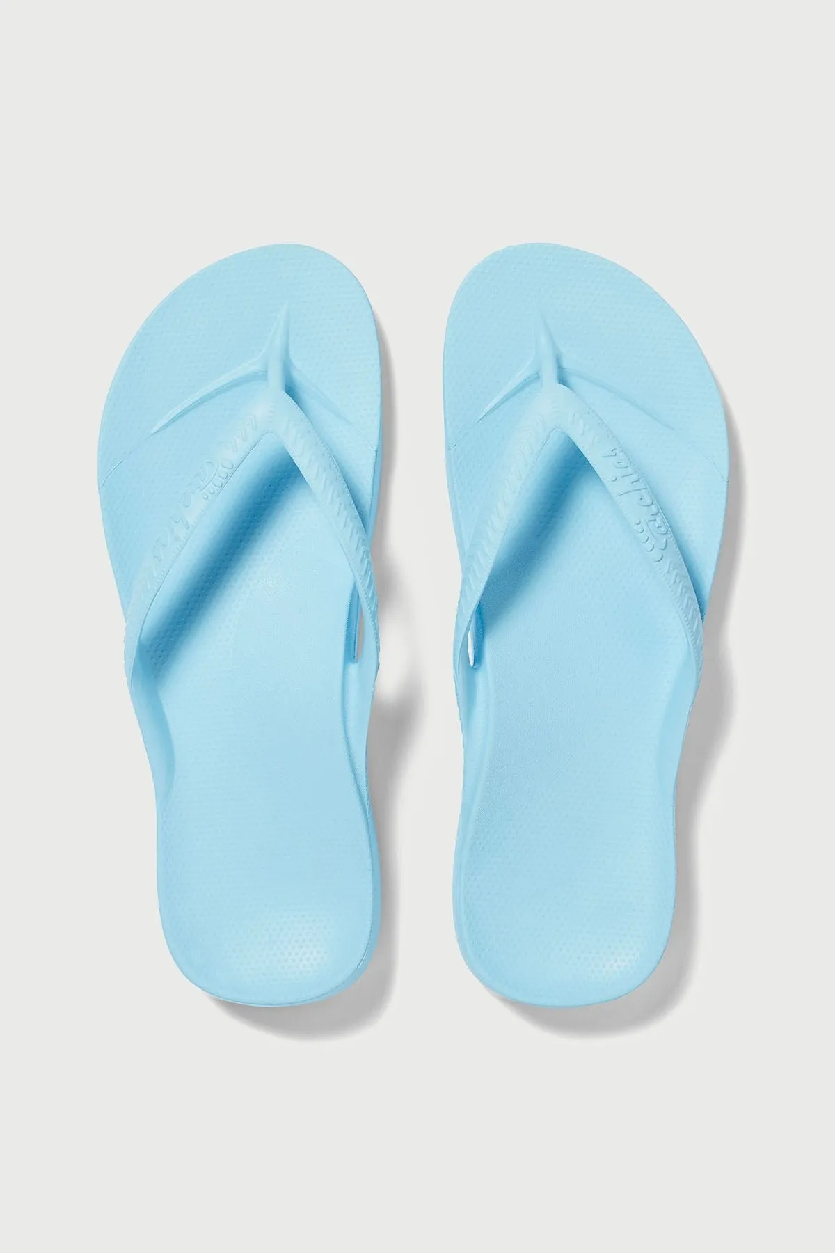 Archies Footwear Arch Support Thong Sky Blue