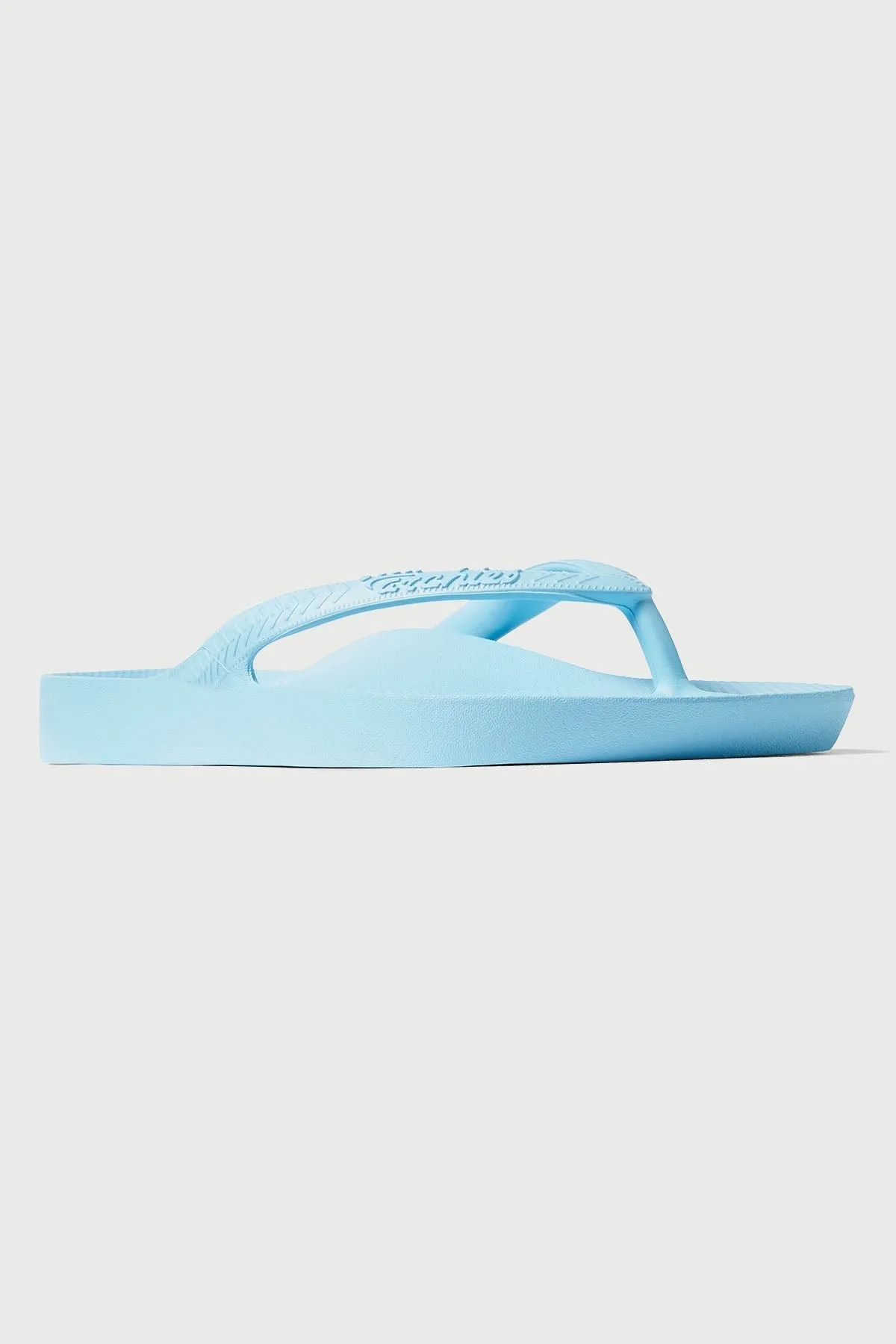 Archies Footwear Arch Support Thong Sky Blue