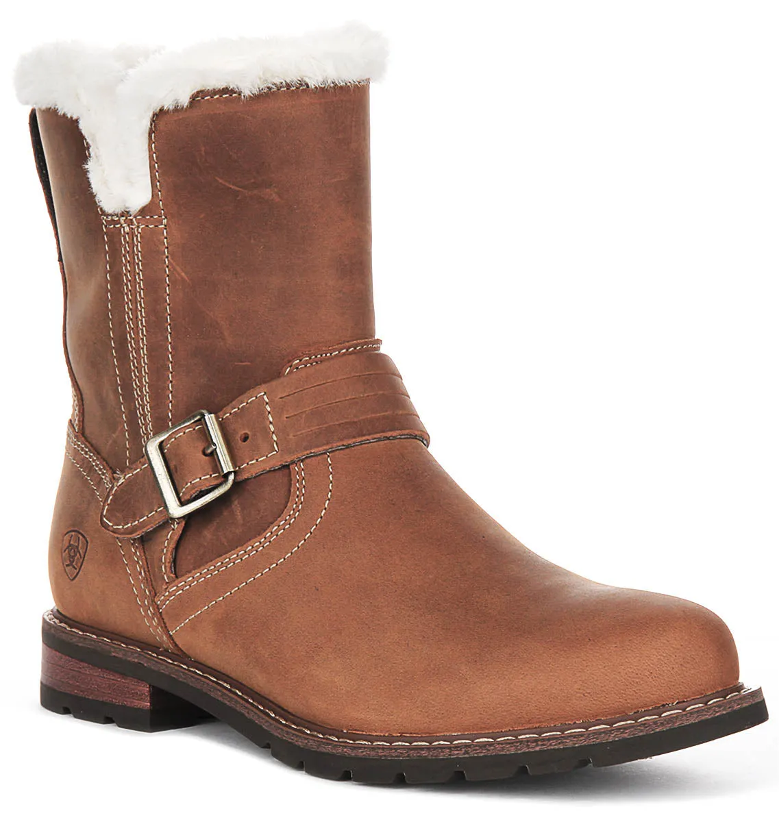 Ariat Savannah Sherpa Waterproof In Dark Brown For Women