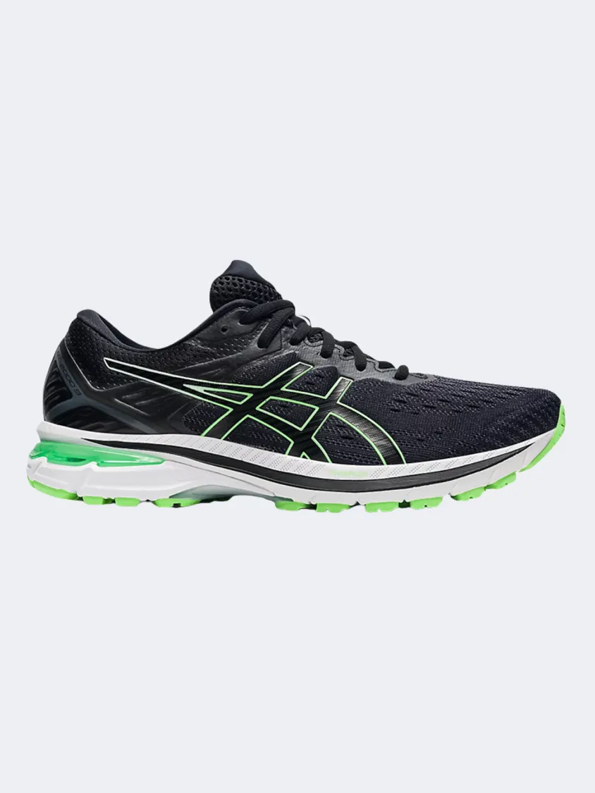 Asics Gt-2000 9 Men Running Shoes Black/Lime