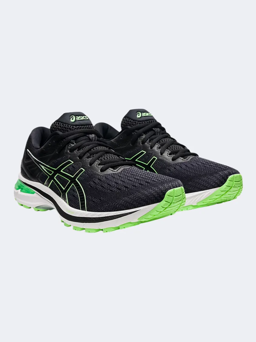 Asics Gt-2000 9 Men Running Shoes Black/Lime