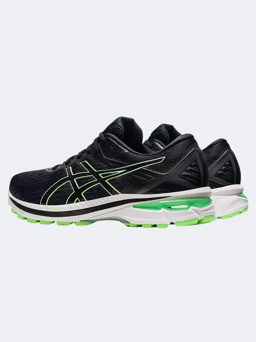 Asics Gt-2000 9 Men Running Shoes Black/Lime