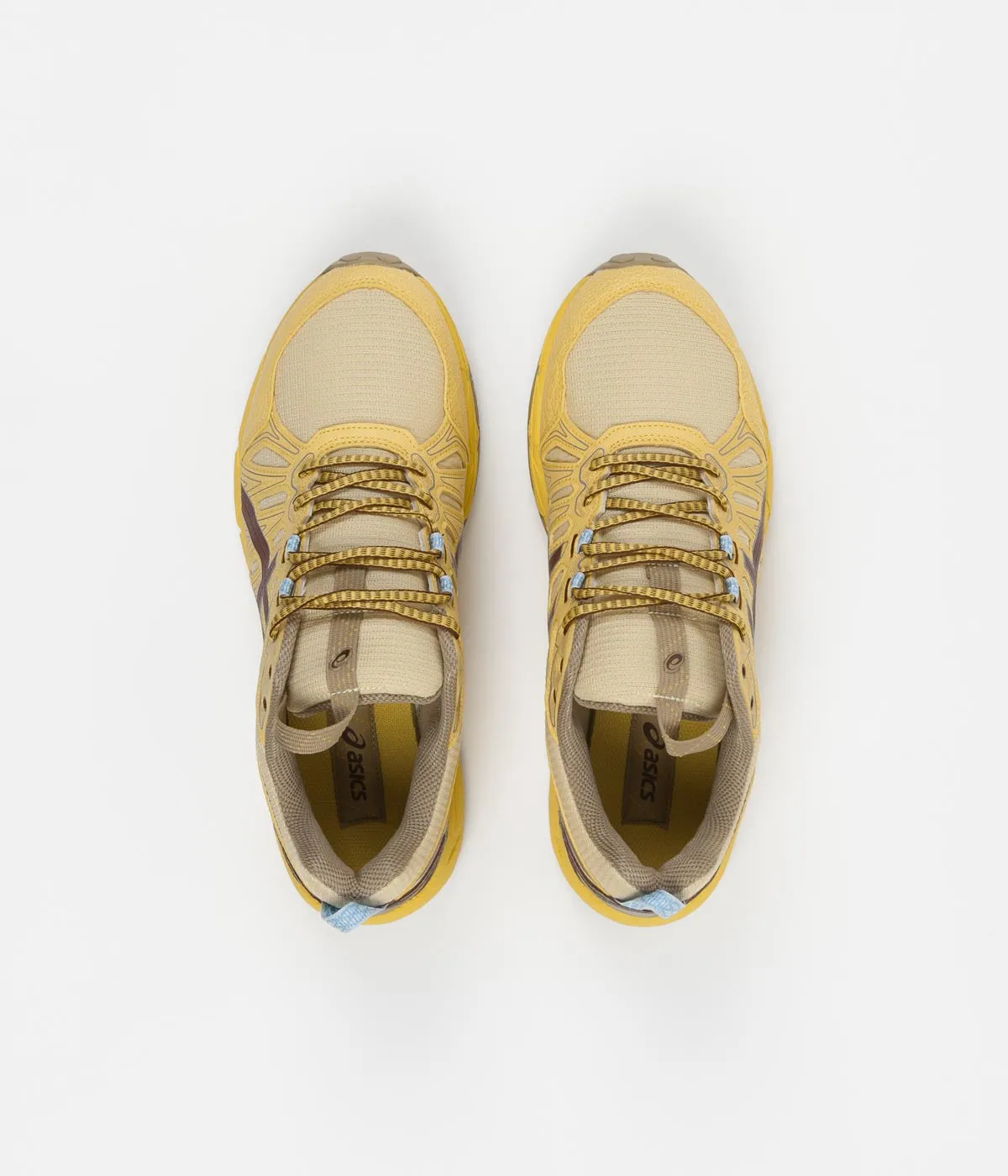 Asics HN1-S Gel-Venture 7 Shoes - Yellow / Ox Brown