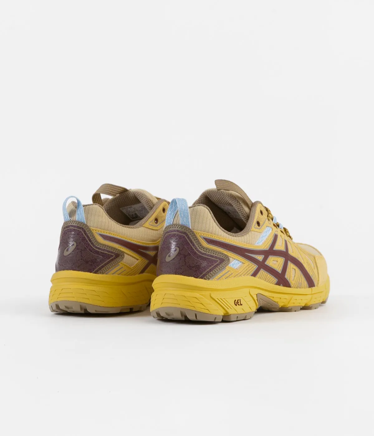 Asics HN1-S Gel-Venture 7 Shoes - Yellow / Ox Brown