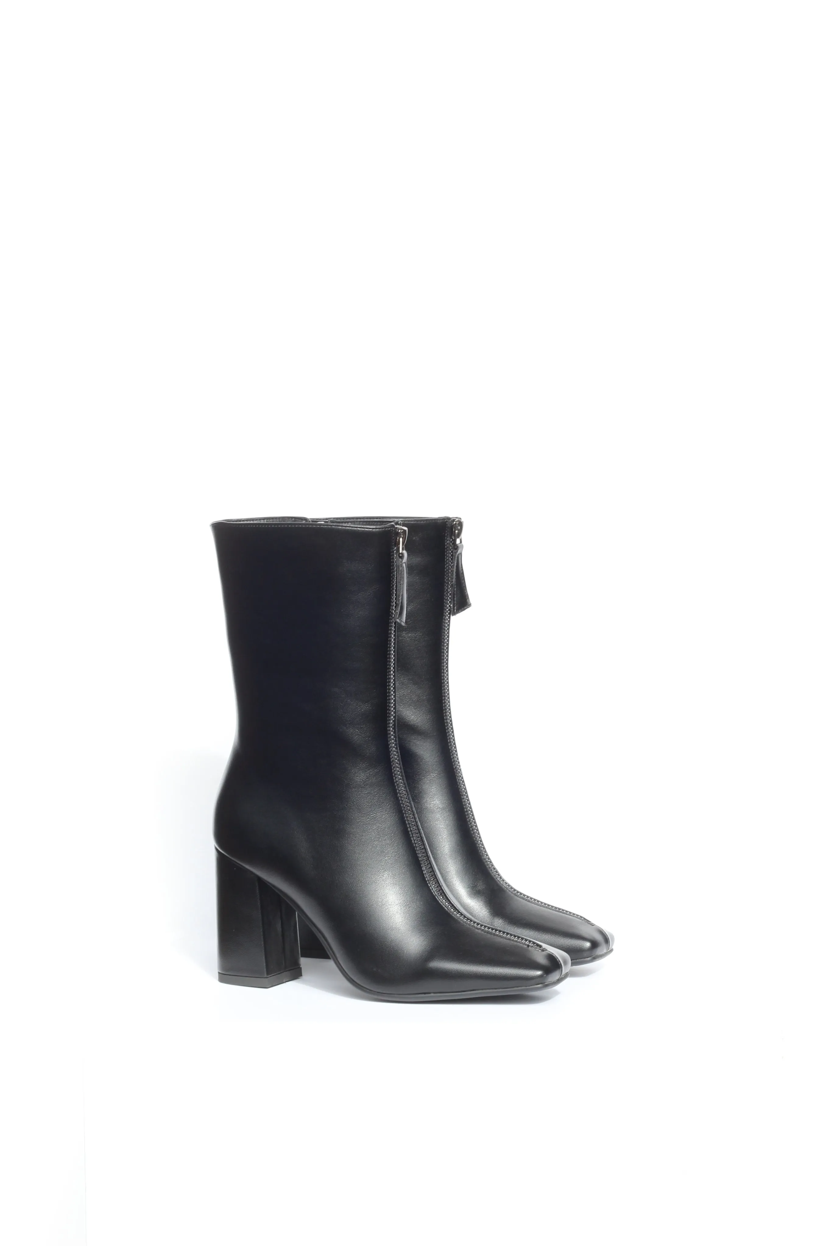 ASTRID, Black Zipper Boot