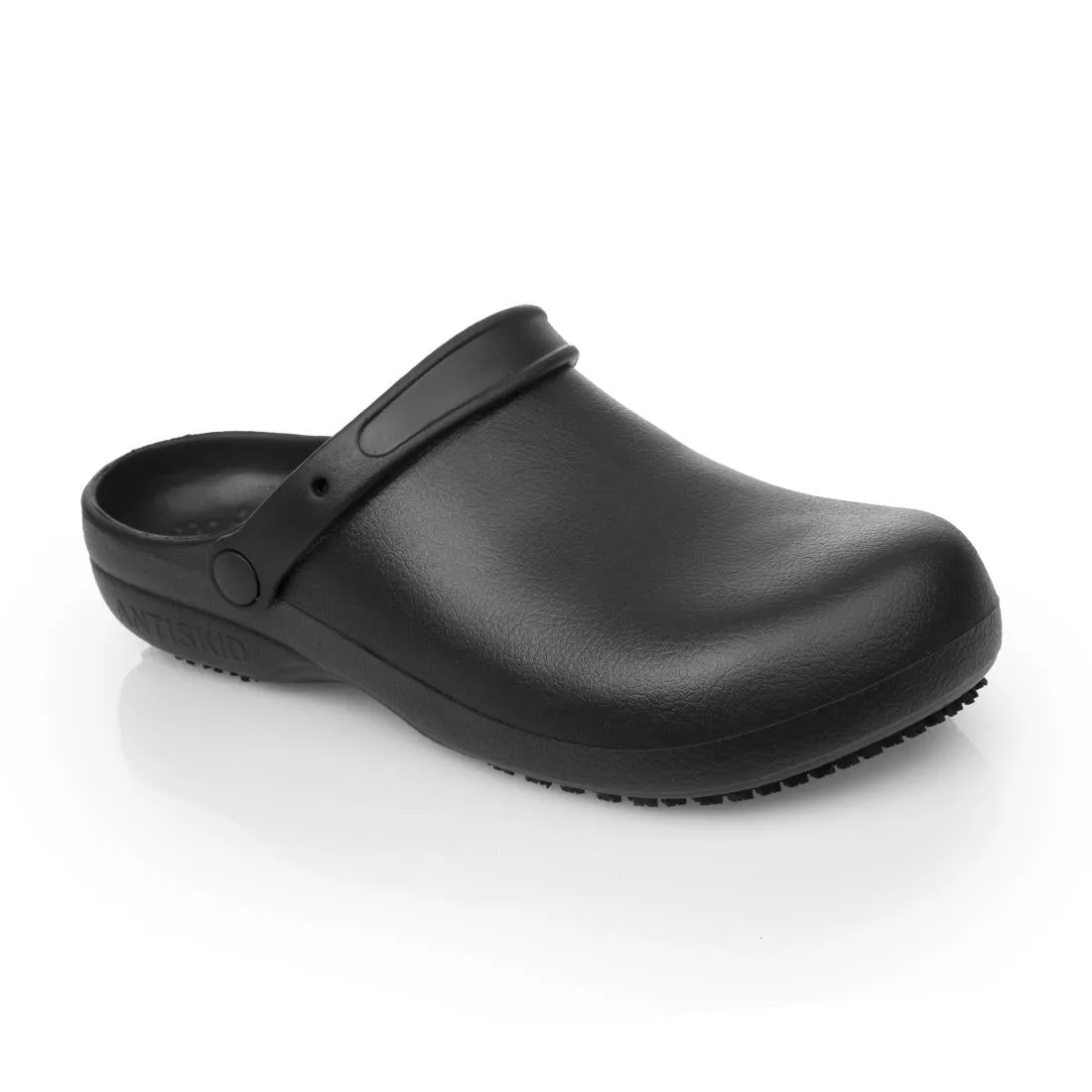 B979-4445 Nisbets Essentials Chefs Clog Black 4445