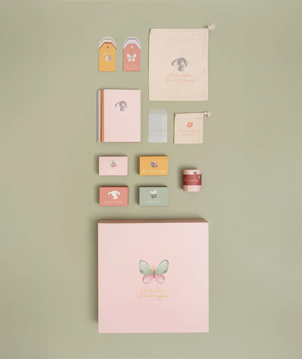 Baby Memory Box - Flowers & Butterflies