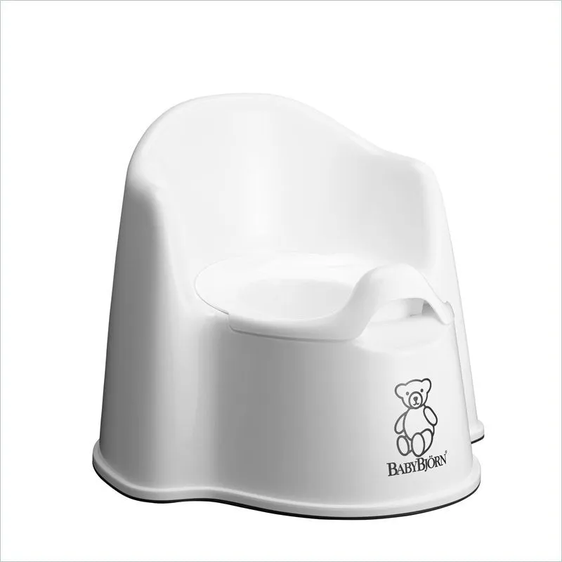 BABYBJORN Baby Potty Chair in White