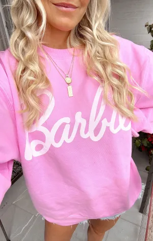 Barbie™ Sweatshirt ~ Barbie™ Pink