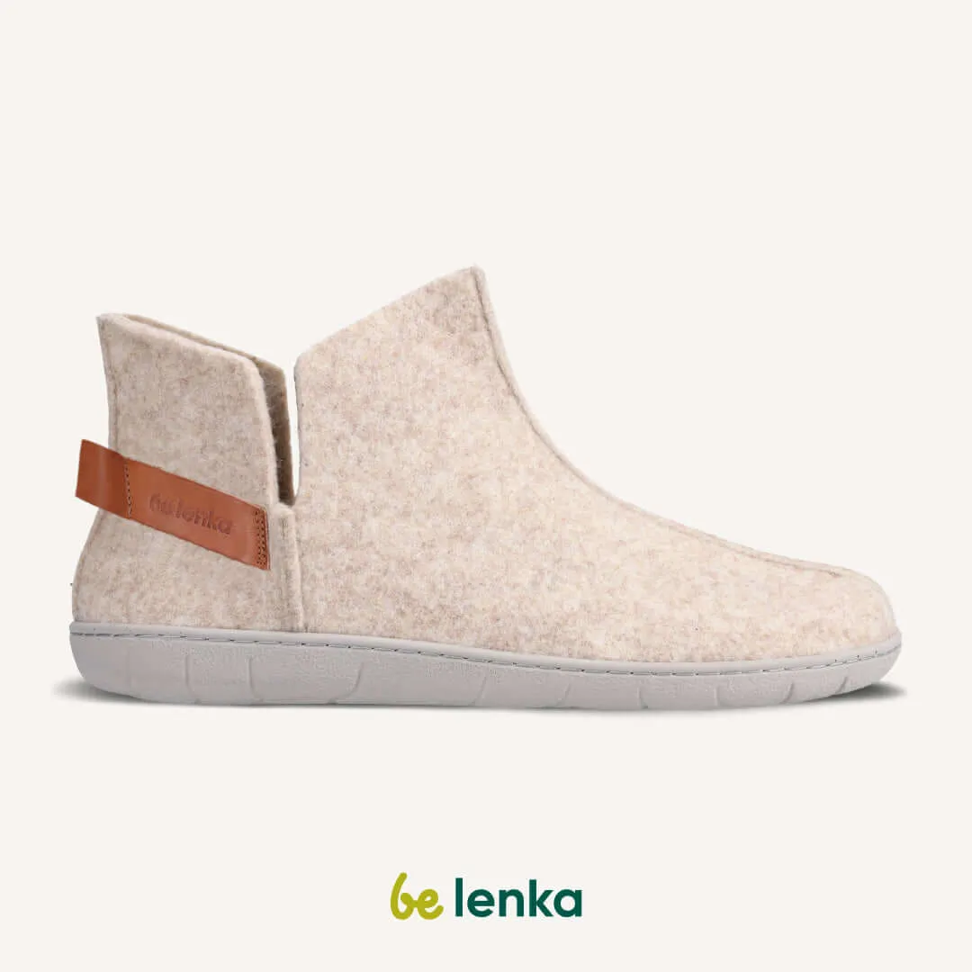 Barefoot slippers Be Lenka Chillax - Ankle-cut - Beige