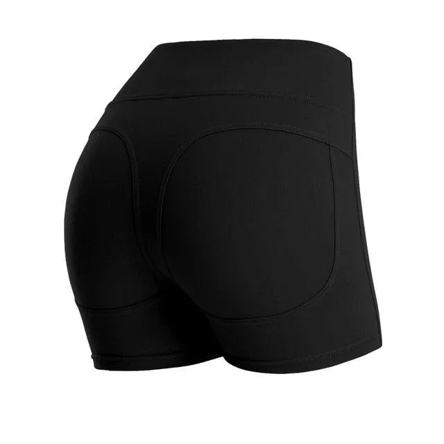 Beautiful New Summer Women Yoga Shorts - High Waist Seamless Hip Up Tight - Super Elastic Sport Shorts (BAP)(TBL)(F24)