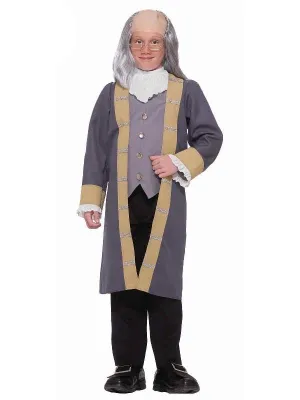 Benjamin Franklin Classic Boy's Costume