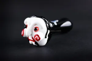 Chameleon Glass John Kramer Saw Hand Pipe