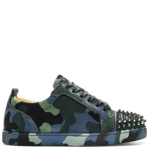 Christian Louboutin Camouflage Spike Lows