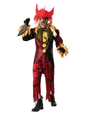 Clown Crazy Halloween Horror Costume