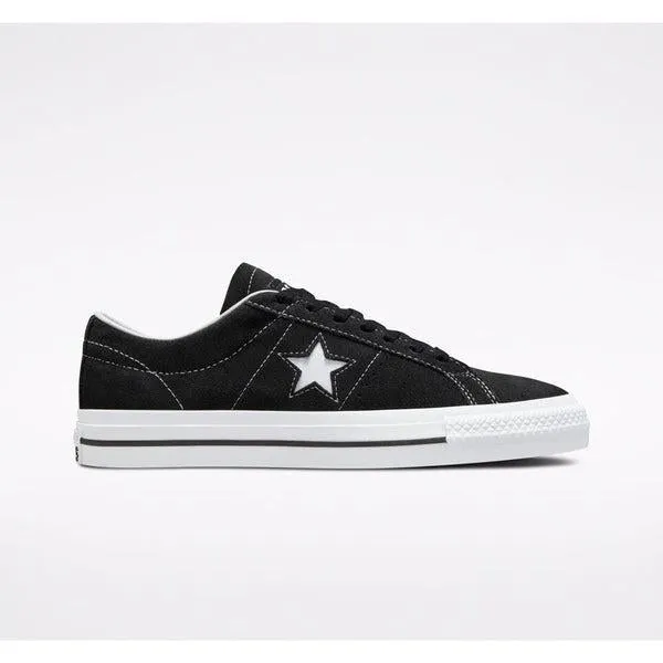 Converse CONS One Star Pro Suede Black - White