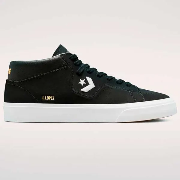 Converse Louie Lopez Pro Mid Black - Black - White