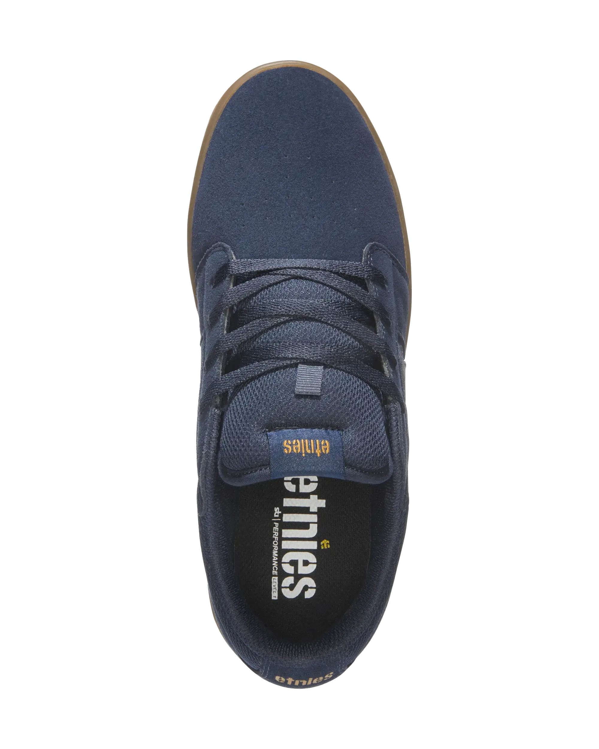 Cresta Shoes in Navy & Gum