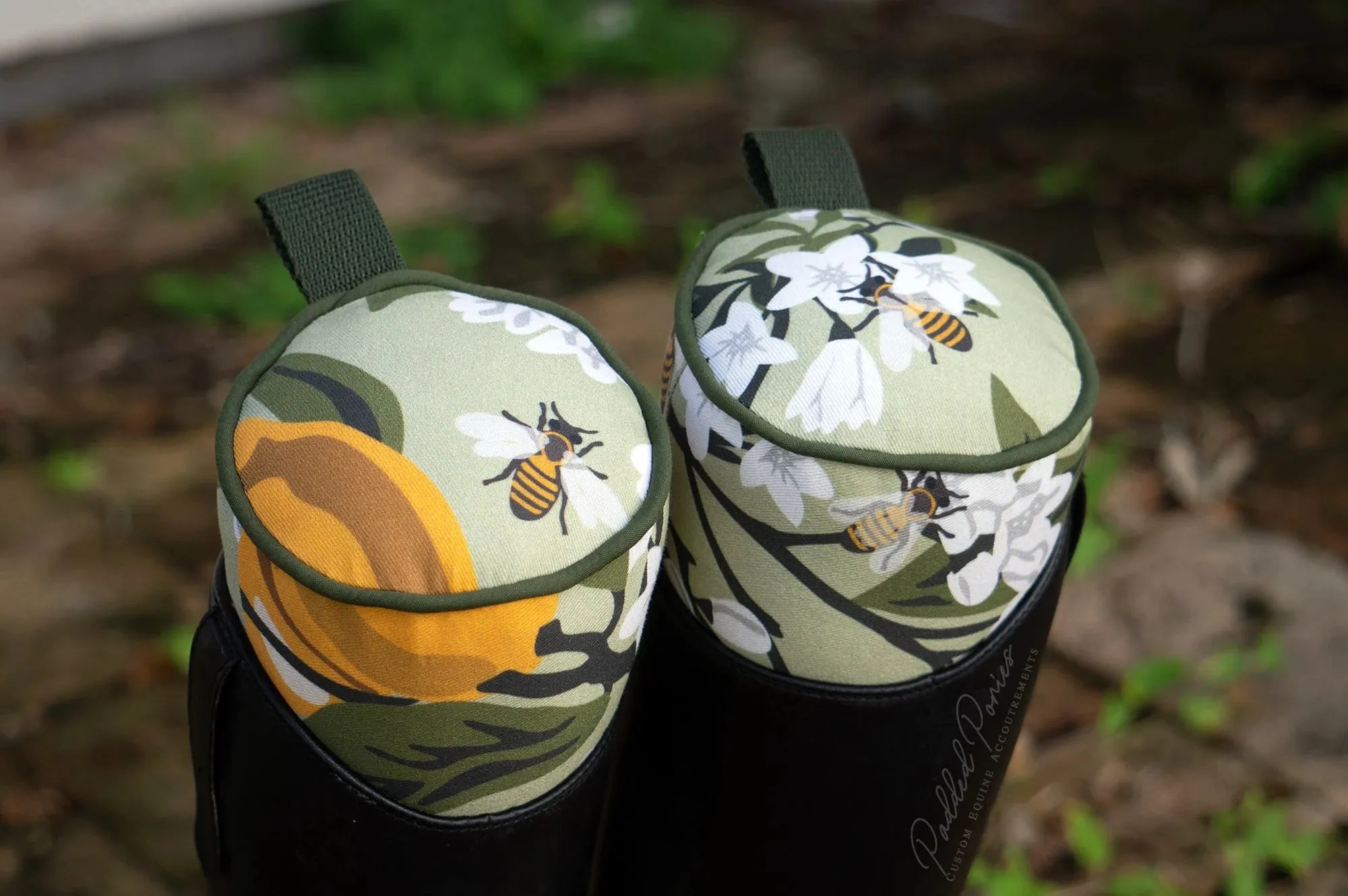 Custom Lemons and Bees Boot Trees