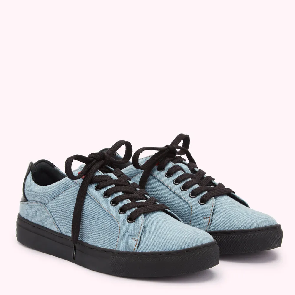 DENIM LIPS NATASHA TRAINERS