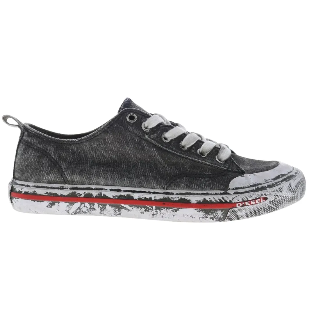 Diesel S-Athos Forged Iron Grey Low Cut Sneakers