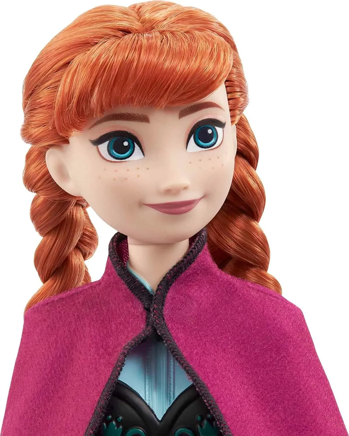 Disney Frozen 2023 Anna Posable Fashion Doll with Signature Clothing and Accessories Inspired Frozen Movie for Ages 3  (HLW49)