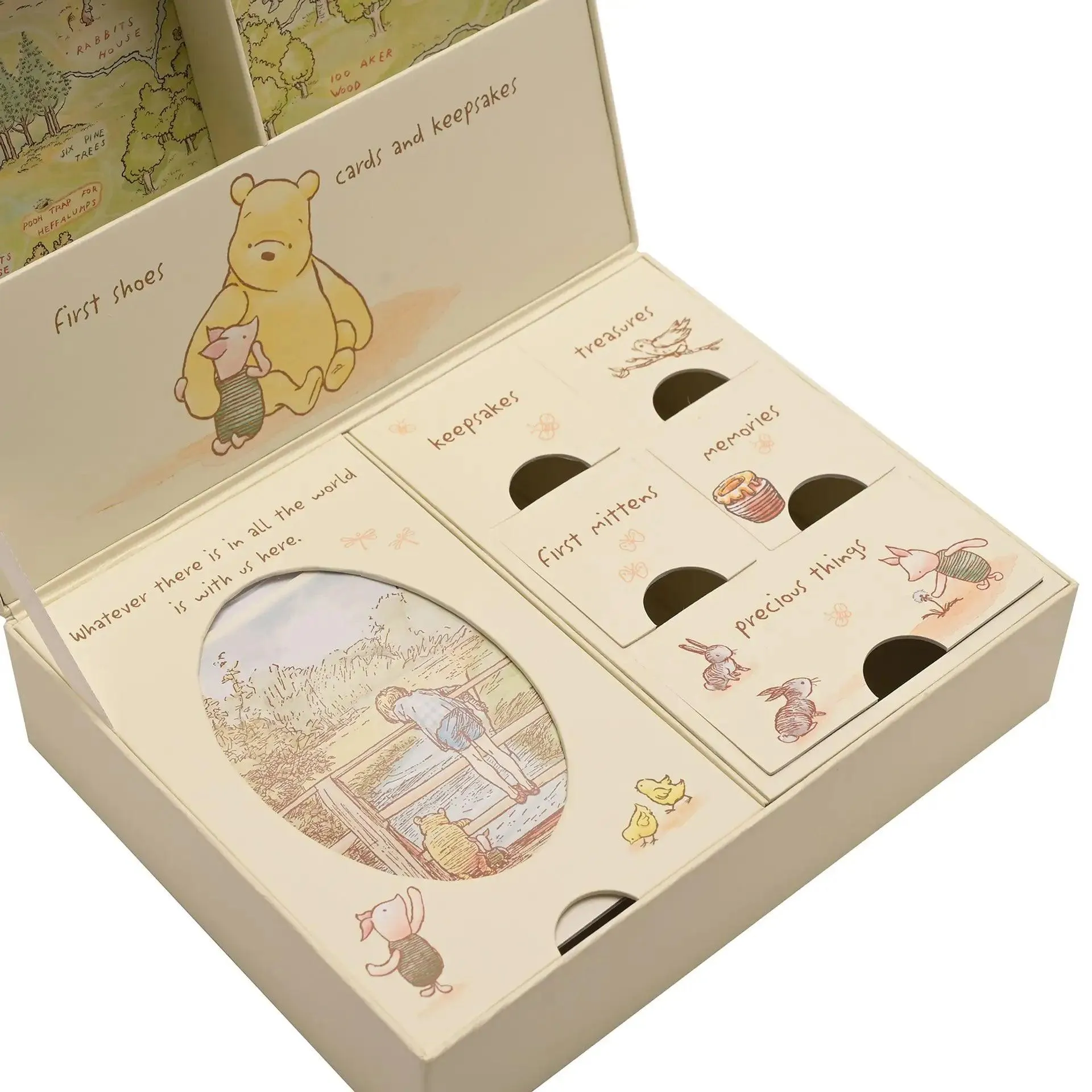 Disney Winnie the Pooh Keepsake Box with Drawers