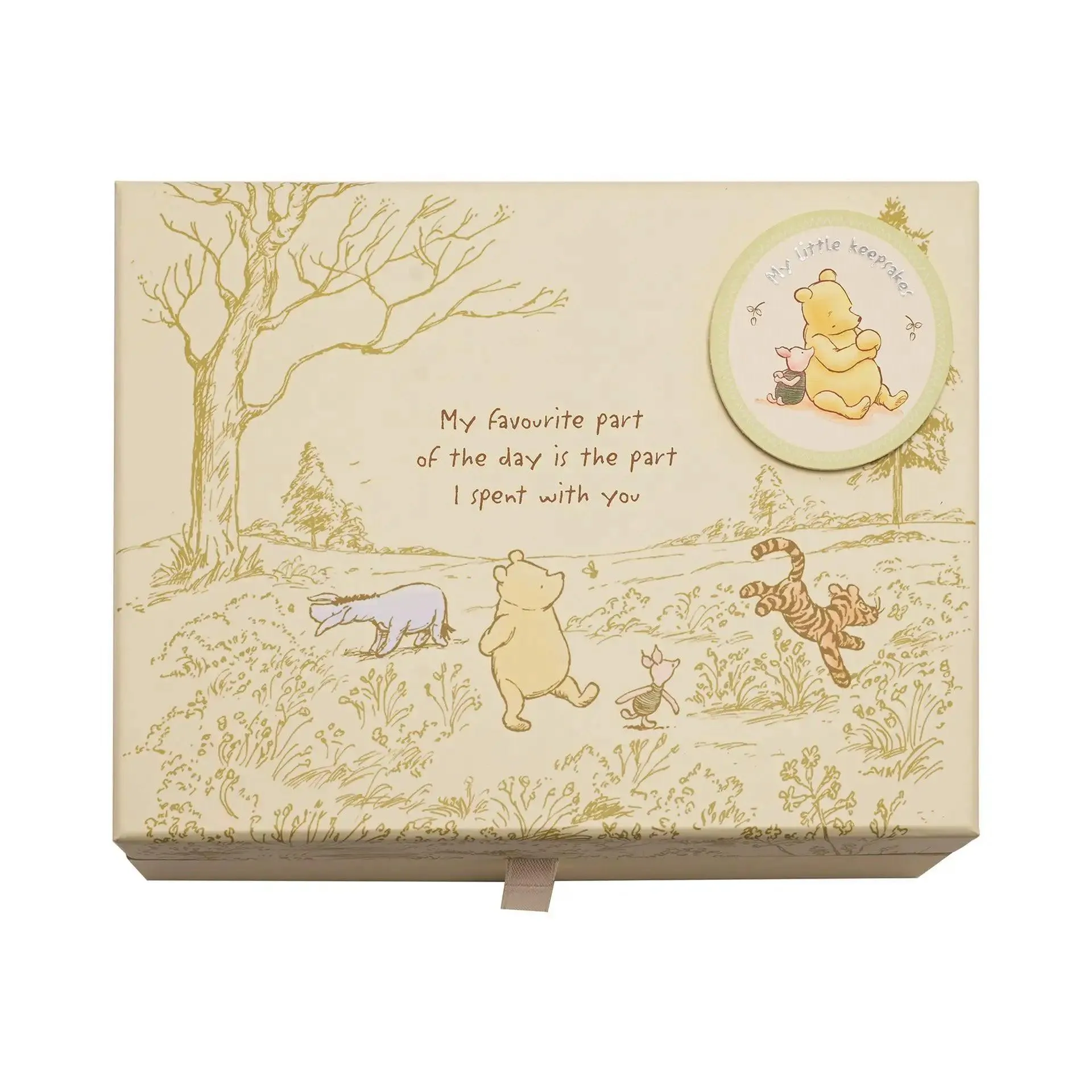 Disney Winnie the Pooh Keepsake Box with Drawers