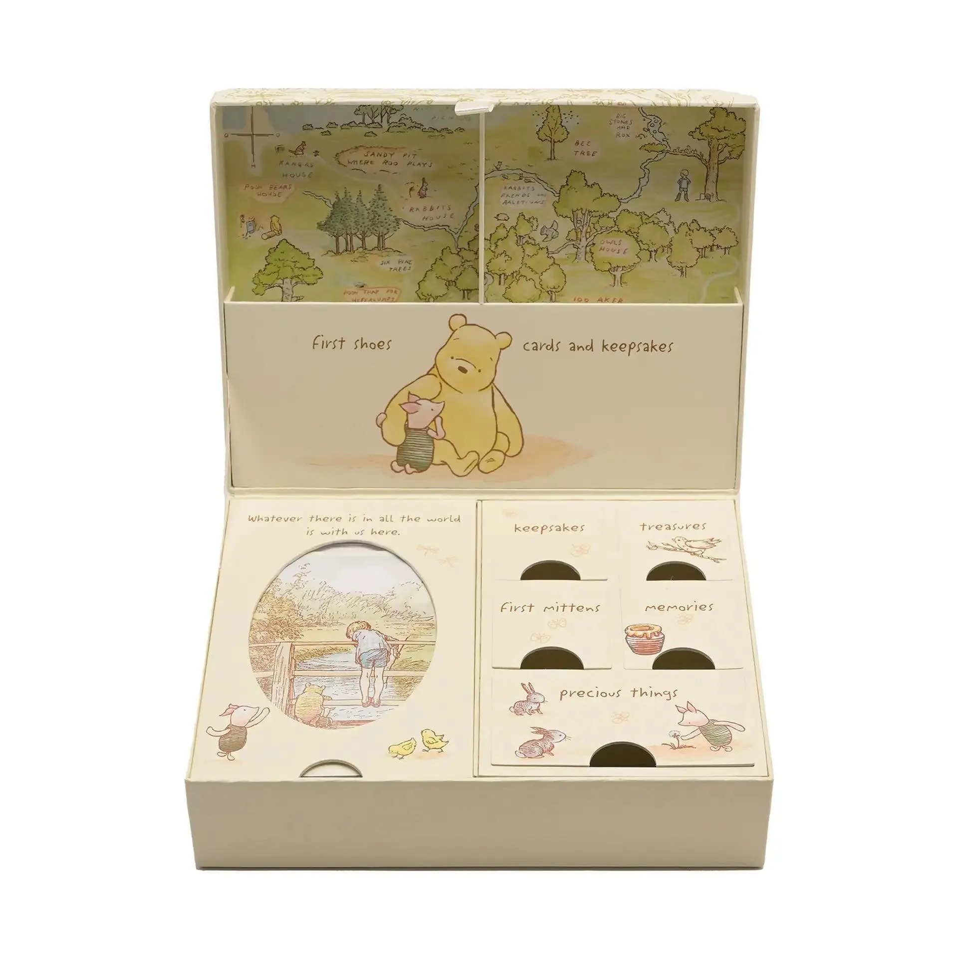 Disney Winnie the Pooh Keepsake Box with Drawers