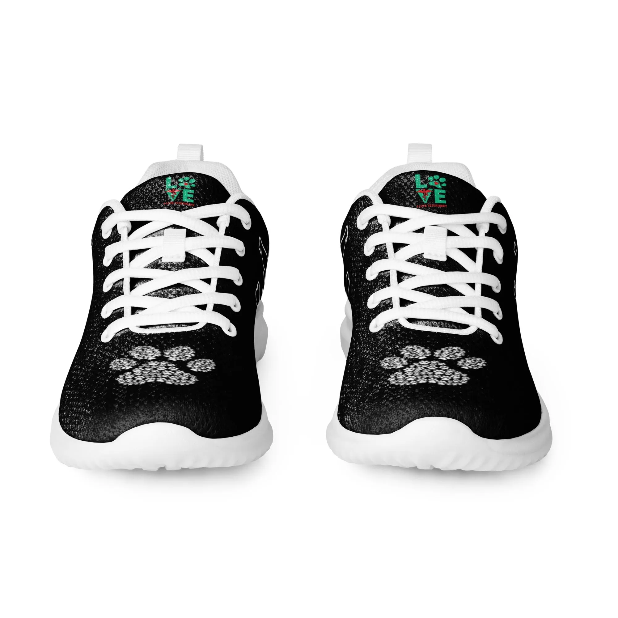 Dog Pulse with Paw Print Women's athletic shoes