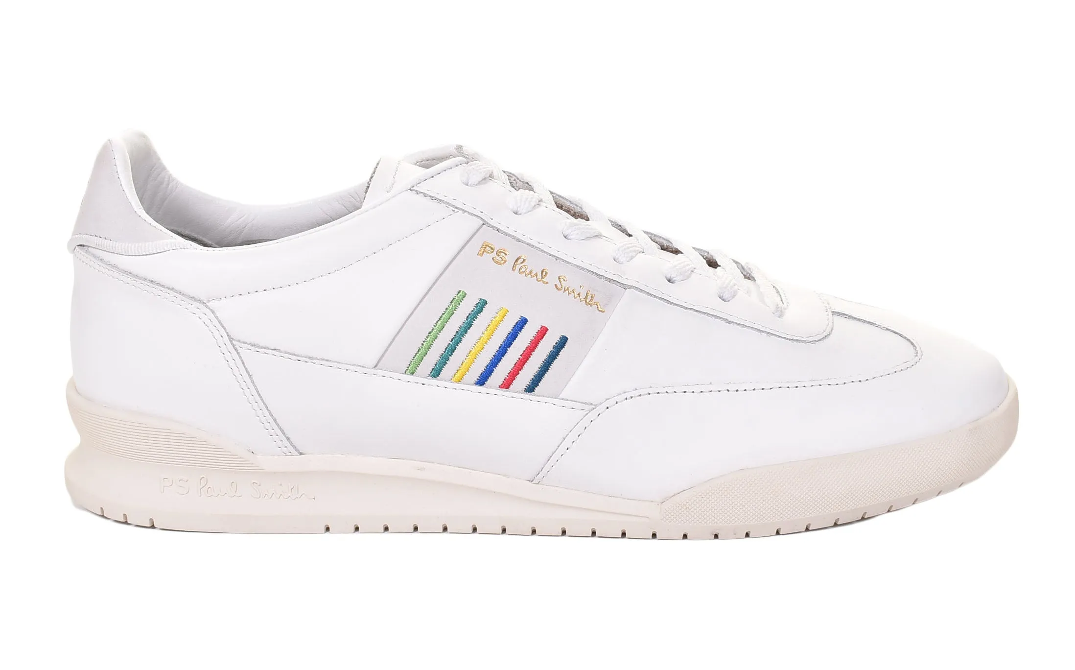 Dover Trainers Side Stripe White