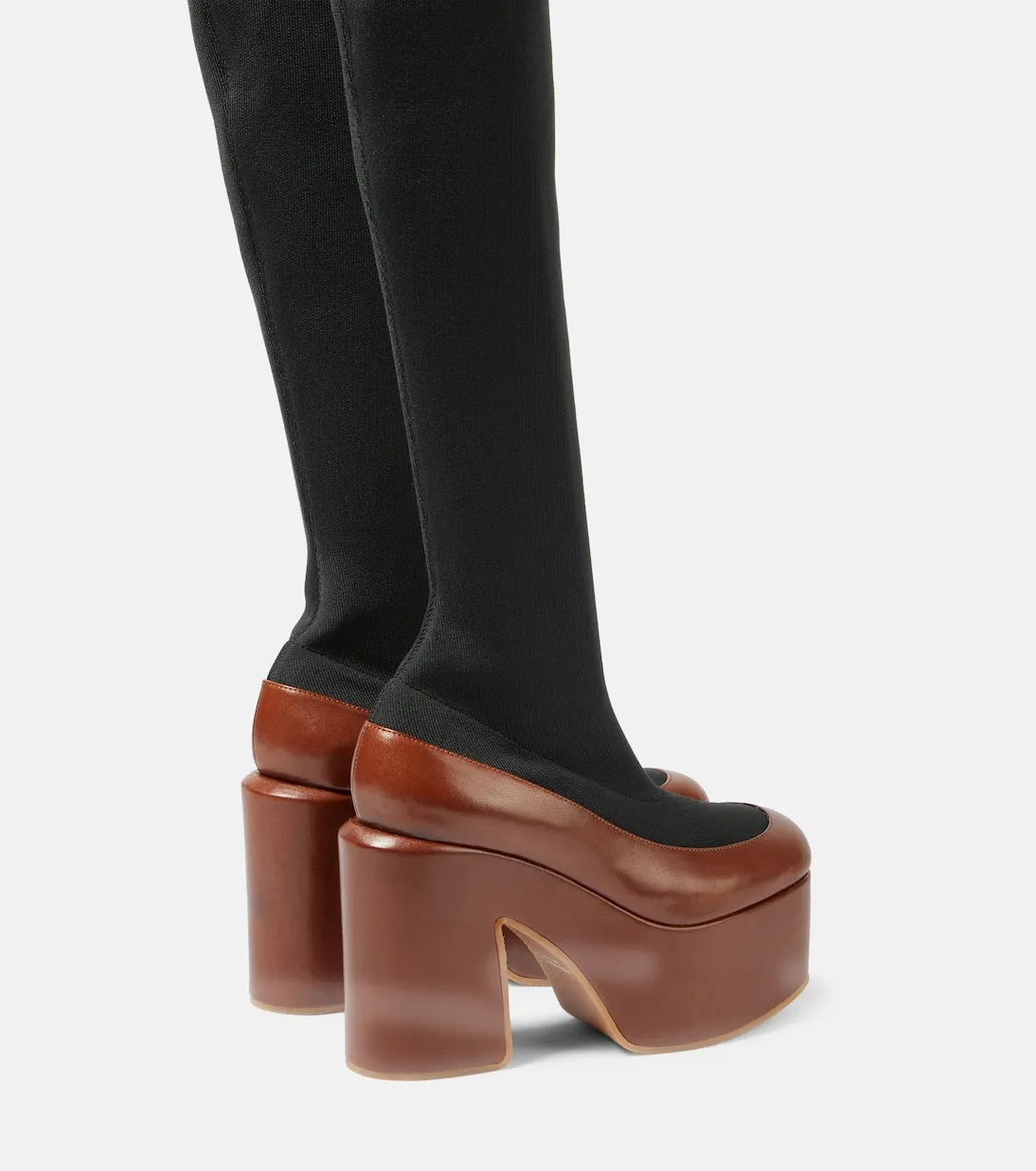 Dries Van Noten Leather Boots, Black