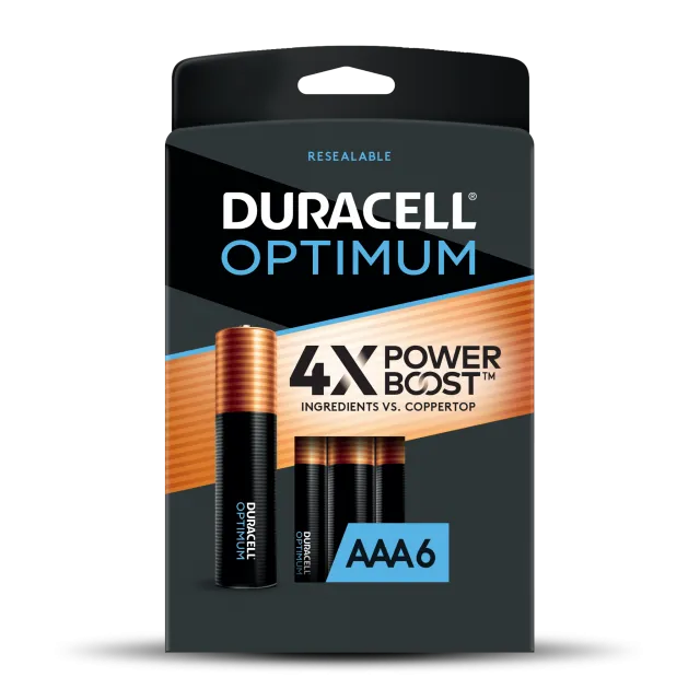 Duracell Optimum AAA Batteries