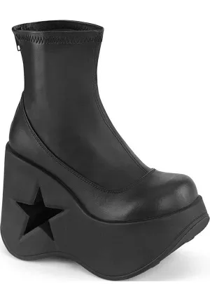 DYNAMITE-100 [Black] | PLATFORM BOOTS [IN STOCK] DAMAGED**