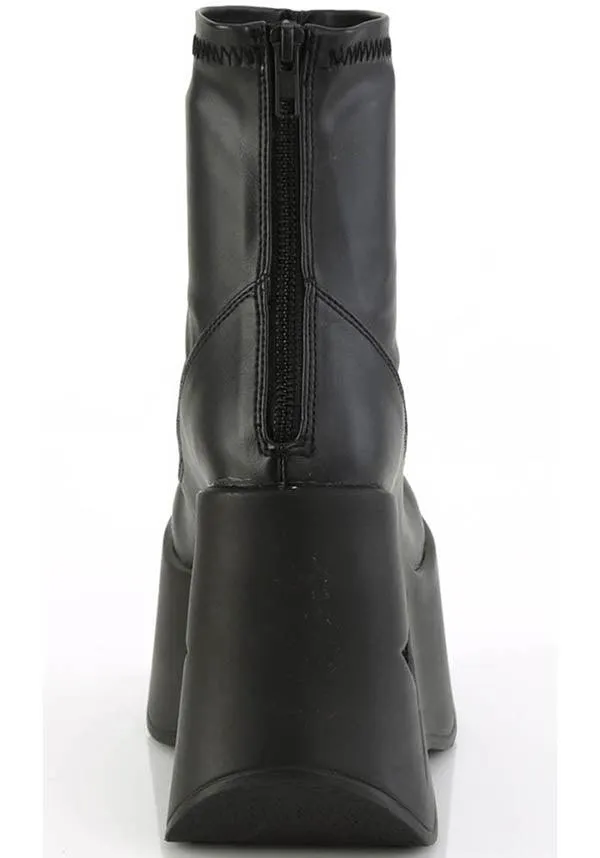 DYNAMITE-100 [Black] | PLATFORM BOOTS [IN STOCK] DAMAGED**