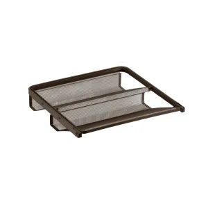 Elfa Gliding Mesh Shoe Shelf W: 45 D: 40 Graphite