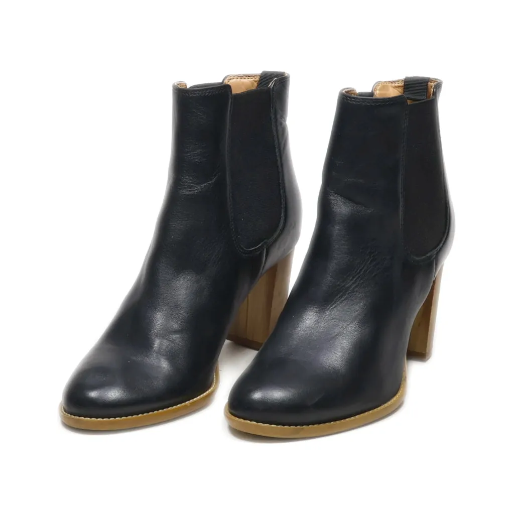 Eram Ankle Boots Leather Black Colour For Women