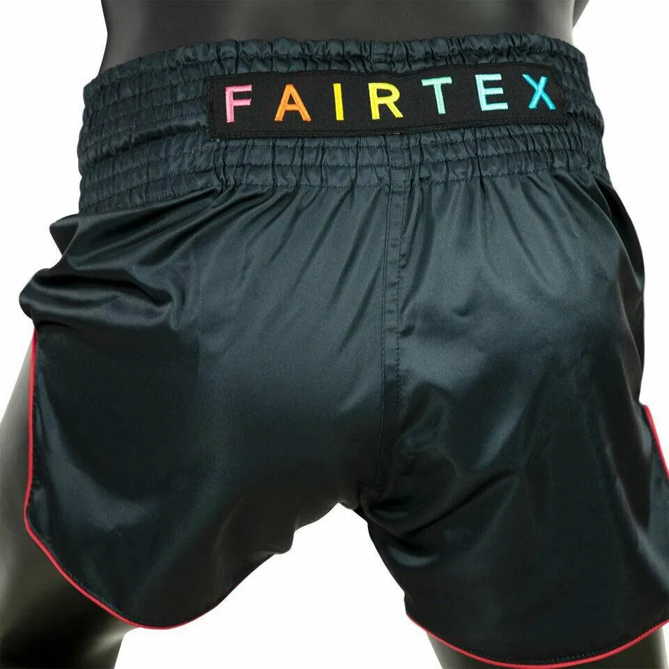 Fairtex Muay Thai Shorts Mens Kabuki Handmade Black