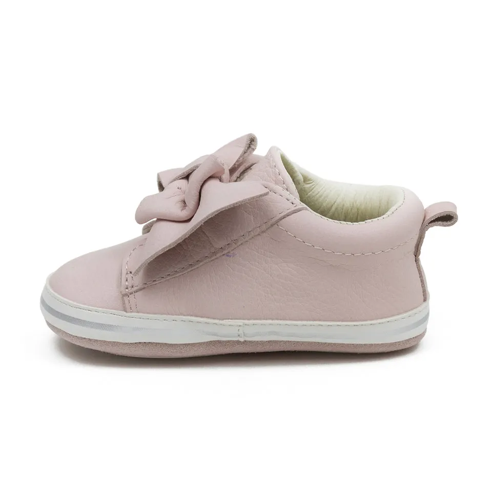 First Kicks Aria Shoes - Light Pink Leather