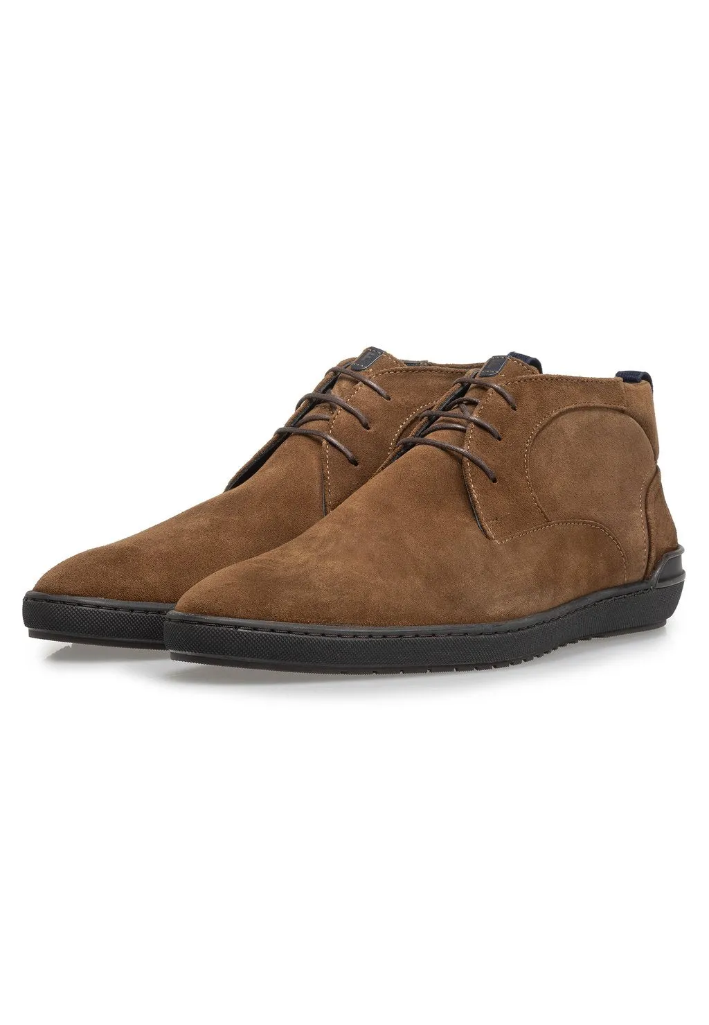 Floris van Bommel lace-up boots, brown