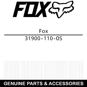 Fox Racing 31900-110-OS Youth Comp Strap Buckle Kit Replacement Fluorescent Red - One Size